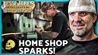 Exclusive Peek Inside Jesse James' Home Shop!