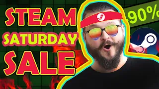 Steam Weekend Deals! SATURDAY Video with 10 AWESOME Games!