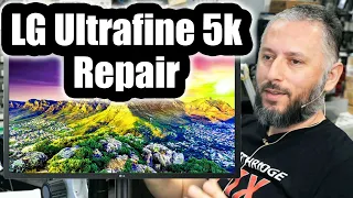 Expensive  LG Ultrafine 5K Monitor Repair  Bent cable and no Signal