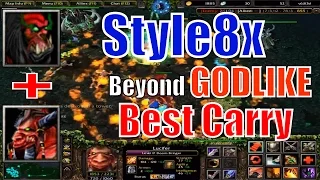 DotA 1 Axe Beyond GODLIKE+Doom Best Carry-DotA 6.83d Style8x