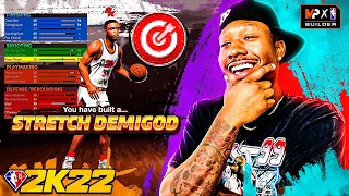 Duke Dennis OFFICIAL NBA 2K22 BUILD! 2 WAY STRETCH PLAYMAKER BUILD NBA 2K22!  Best Stretch Big Build