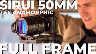 Sirui 50mm t2.9 1.6x Full Frame Anamorphic Lens Полнокадровый анаморф