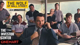 THE WOLF OF WALL STREET (2013) | The Investor Center | First Call Scene 4K UHD