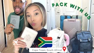 PACK WITH US FOR CAPE TOWN, SOUTH AFRICA!!!! 🇿🇦❤️