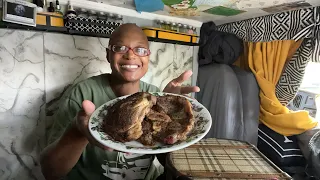 Carnivore diet eating meat only steak Mukbang