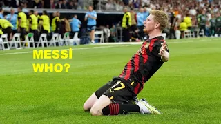 De Bruyne is by far the best playmaker in the world