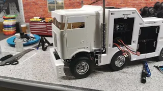 Tamiya Globeliner tow truck update