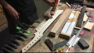 Making A Seven String, Multiscale, Fanned Fret Guitar Neck, Part 3