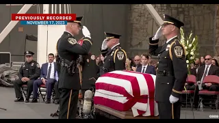 Funeral Service for Austin PD Officer Jorge Pastore