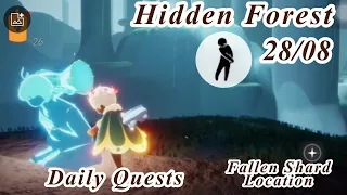 [28/8/22] Daily Quests in Hidden Forest + Shard Location | Season of Shattering | Sky COLT