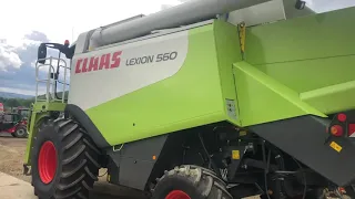 Осмотрен Claas Lexion 560 ,2005