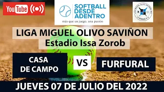 CASA DE CAMPO VS FURFURAL, JUEGO 2, L.M.O.S., 07-06-2022