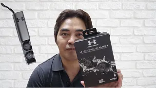 UNDER ARMOUR X JBL EAR BUDS UNBOXING