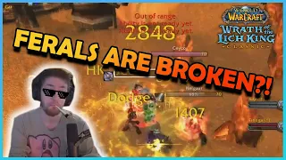 Sodapoppin shows us how BROKEN FERALS ARE?! | Daily Classic WoW Highlights #451 |