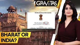 Gravitas: Bharat or India: President's G20 Dinner Invite Stirs Debate | Name Change On The Cards?