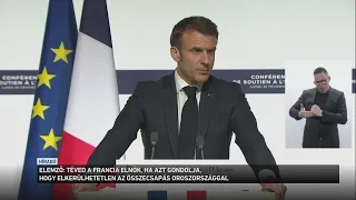 Téved Emmanuel Macron, amikor azt gondolja, hogy elkerülhetetlen az összecsapás a nyugat
