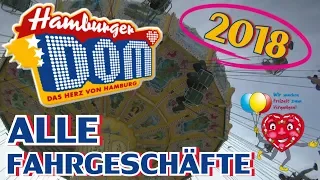 Hamburger Frühlings Dom 2018 ~Alle Fahrgeschäfte~ | Felix Unterwegs Folge 36 | 1080p HD