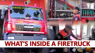 What's inside a FIRETRUCK? Here is a quick tour.