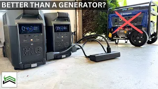 Can The EcoFlow Delta Pro Replace Your Gas Generator | Whole Home Backup Power