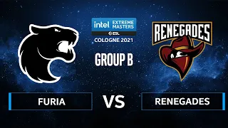 CS:GO - FURIA vs Renegades [Inferno] Map 1 - IEM Cologne 2021 - Group B