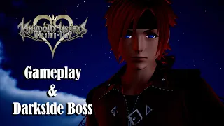 Kingdom Hearts Missing Link - First 20 minutes + Darkside Boss Fight