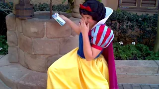 A kiss from Snow White