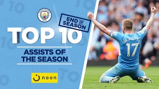 TOP 10 ASSISTS OF THE SEASON! | Manchester City | 21/22 Season