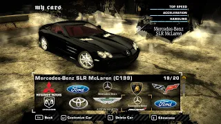 Need for Speed: Most Wanted — Mercedes-Benz SLR McLaren (C199) (Bull)