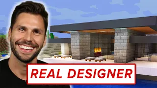 A Real Designer Builds A Mansion In Minecraft • Professionals Play