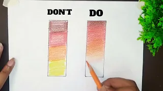 How to blend colour in easy way//TUTORIAL//@Khushi__ArtGallery #blendingcolors#drawing #tutorial