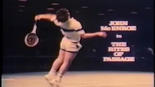 John McEnroe THE RITES OF PASSAGE