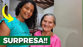 ENCONTRO EMOCIONANTE DE DONA ESMERALDA E VANIELE DA CASTANHA