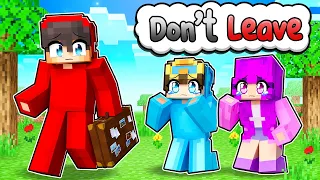 Cash LEAVES HIS FRIENDS In Minecraft!