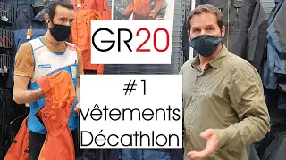 gr20 : Les vêtements :  Ma selection chez Decathlon #1