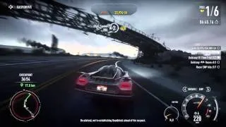 Need for Speed Rivals Grand Tour fully upgraded Koenigsegg agera one