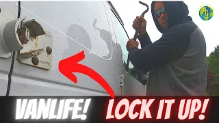 VanLife! Lock it up! Good locks to lock up your vans and trailers!