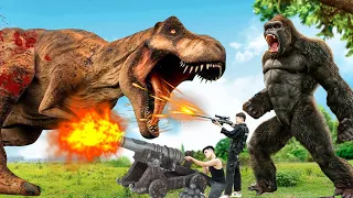 T-rex vs King Kong | Jurassic Park Fan Made Film | Mission Impossible – Dead Reckoning - Part One