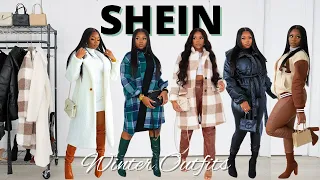 SHEIN WINTER LOOKBOOK 2022 ❄️ | Cozy & Trendy Outfits | Chev B.