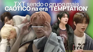 TXT sendo um grupo MUITO CAÓTICO na era 'TEMPTATION'