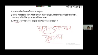 ক্লাস ১৮: বাংলা ব্যাকরণ (ধ্বনি পরিবর্তন)। নিপুণ স্যার। ১৯/০৫/২৪