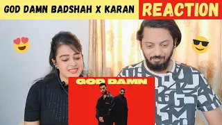 Badshah X Karan Aujla - God Damn (Official Video Reaction) | Hiten | Ek THA RAJA