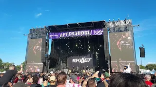 Skillet- "Invincible" LIVE at Aftershock 2021 - Sacramento, CA