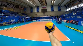 VOLLEYBALL FIRST PERSON TRAINING | ZENIT ST. PETERSBURG | 2021 | SETTER | Haikyuu in real life