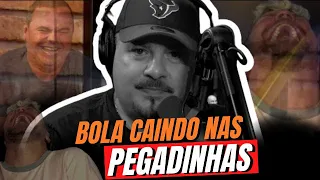 6X em que o Bola CAIU nas PEGADINHAS no Ticaracaticast