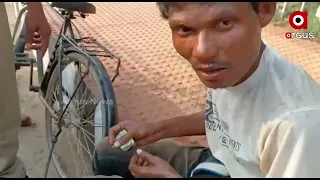 Bhubaneswar: PCR Picks up Drunkard Lying in the Road