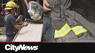 Decommissioned firefighting gear from Canada headed to departments overseas