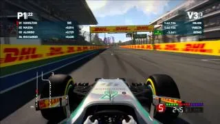 F1 2014 PS3 | Mercedes Hamilton | Sochi