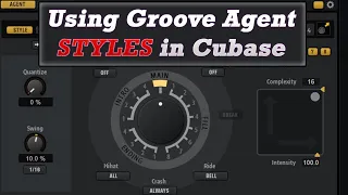 Using Groove Agent Styles in Cubase