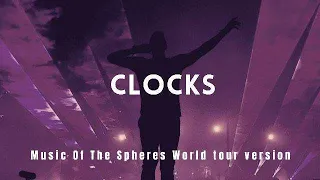 Coldplay - Clocks (Music Of The Spheres World Tour "Studio Version")