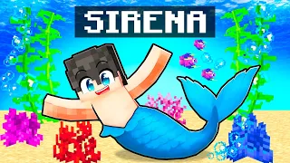 Me Convertí en una SIRENA en Minecraft